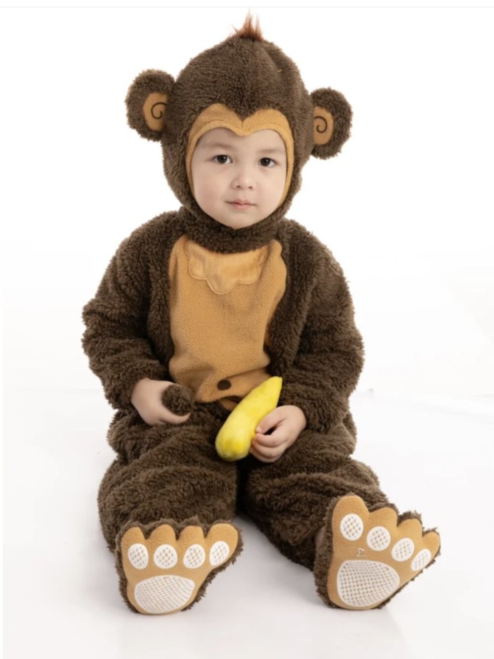 NEW Little Monkey Deluxe Costume From Spooktacular Creations Halloween - Size 3T